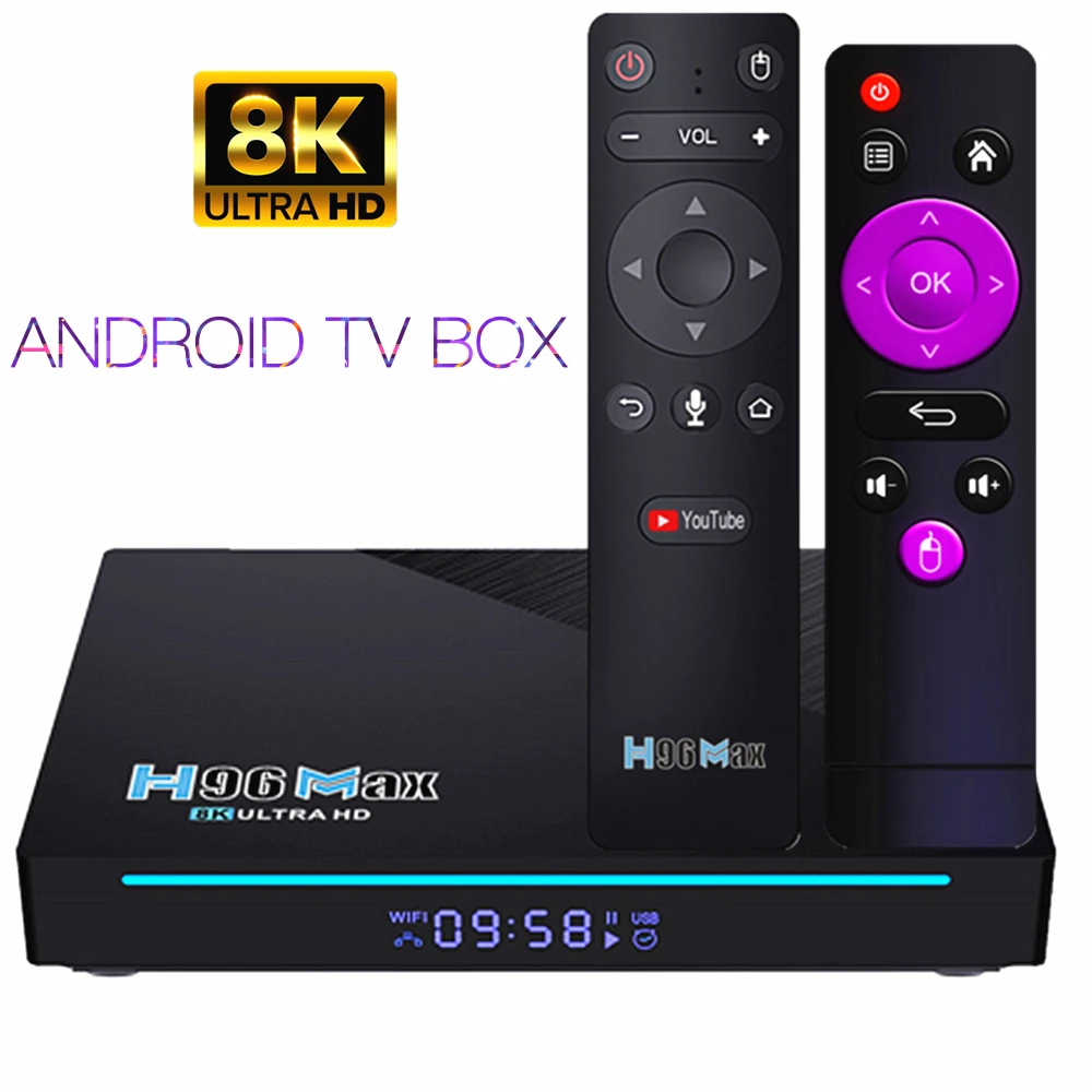 Супер ТВ-приставка Android 11 0 8K потоковый медиаплеер 10000 + игровые музыкальные видео