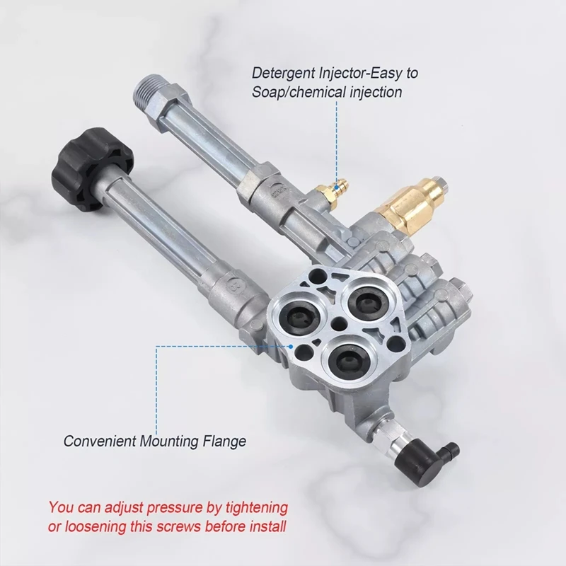 Сменная головка насоса серии RMW/SRMW для мойки высокого давления в сборе полного
