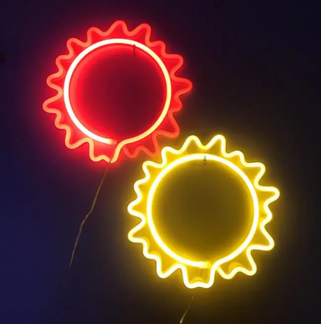 

LED neon lamp with small night light