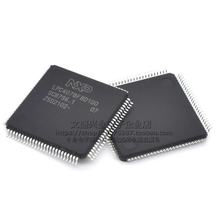 1 PCS/LOTE LPC4078FBD100 Brand new original  LQFP100 Microcontroller single chip microcomputer IC chip