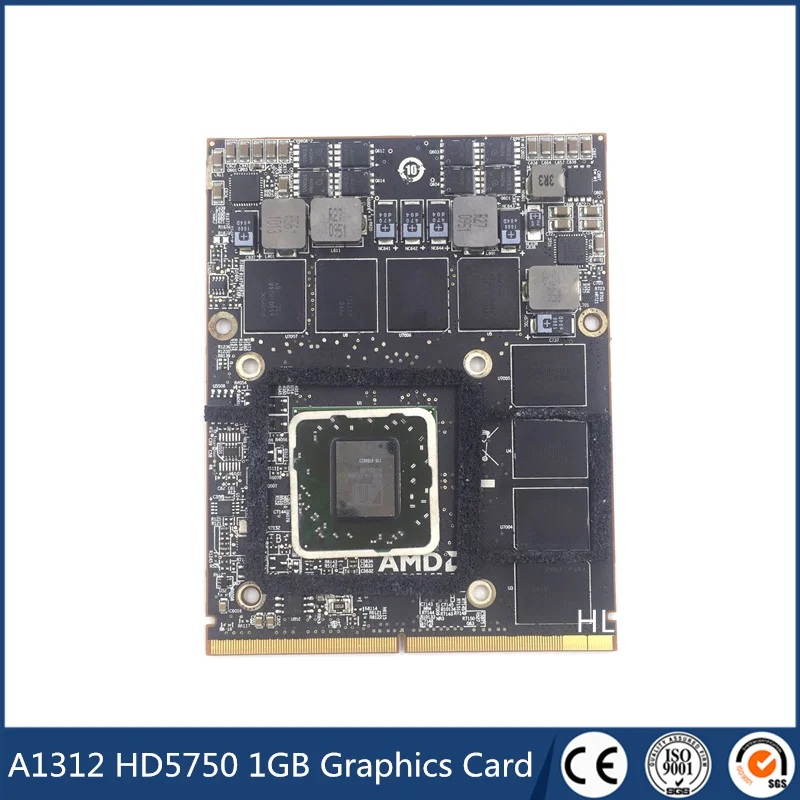 

Tested HD5750M 1GB 216-0769023 Video Graphics Card GPU For IMac 27" A1312 2010 Display 109-B97157-00 Replacement
