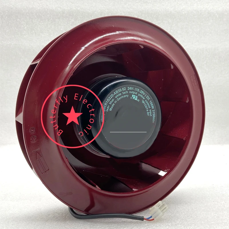 

BRAND NEW ORIGINAL CENTRIFUGAL COOLING FAN R1G220-AB35-52 22055 DC 24V 106W