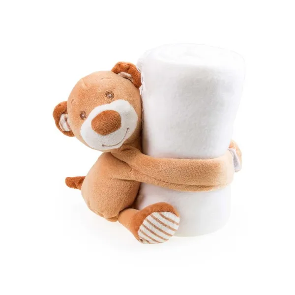 Плюшевое полярное детское одеяло Bear (100X75 см) 144721|Комплекты пижам| |