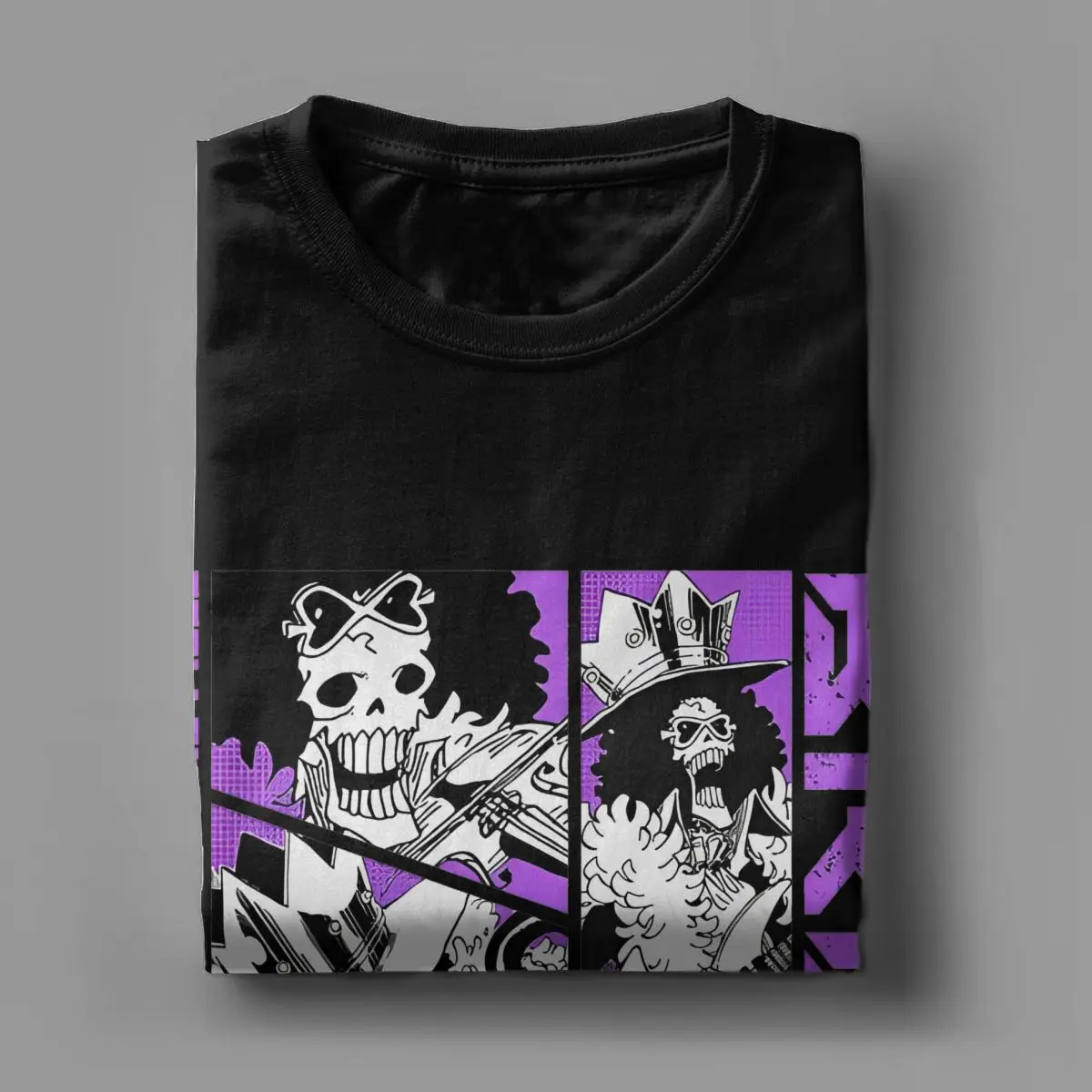 Мужская футболка Brook Manga Panel забавная хлопковая с коротким рукавом круглым