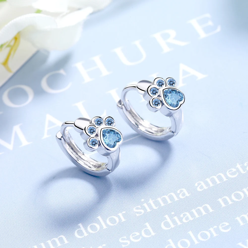 Серьги из серебра 925 пробы в форме дельфина геометрической формы женские Женские