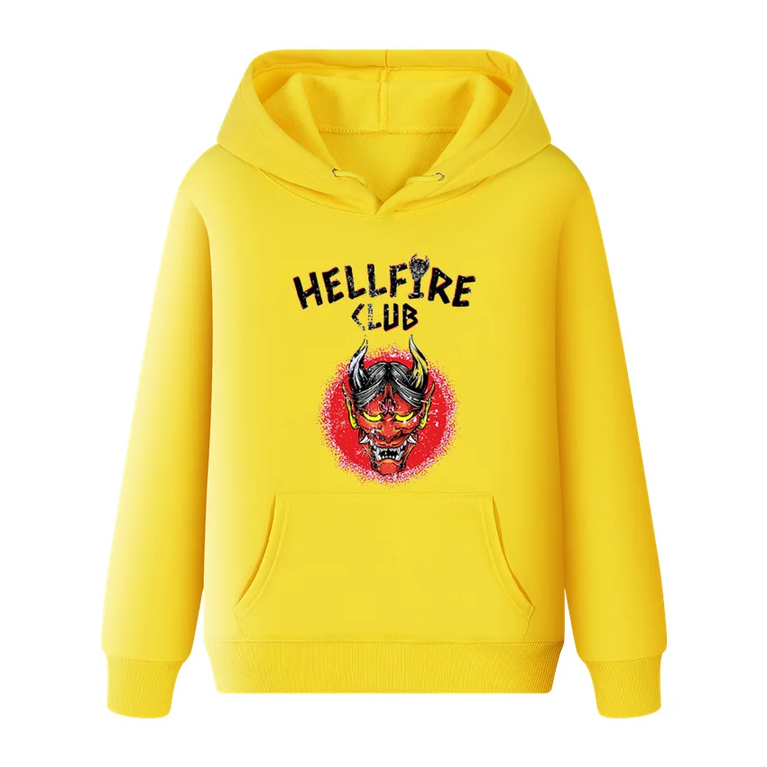 

Толстовка HellfireClub для мужчин и женщин, Свитшот оверсайз, спортивная одежда, классические топы унисекс, одежда с длинным рукавом для пар, Осен...