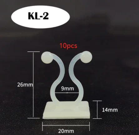 

Пластиковые зажимы для растений