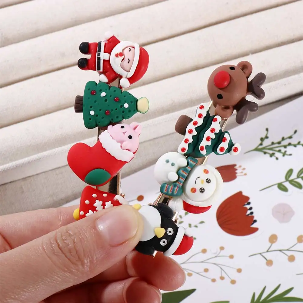 

Новинка, Рождественская заколка для волос, детская заколка для волос на Хэллоуин и Рождество, аксессуары для волос, головной убор, рождестве...