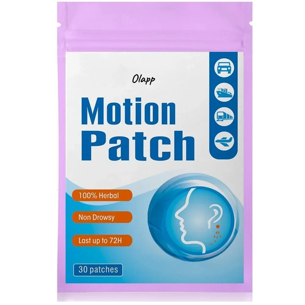 Пластырь от укачивания 30 шт. пластыри за ухом для путешествий круизным кораблем