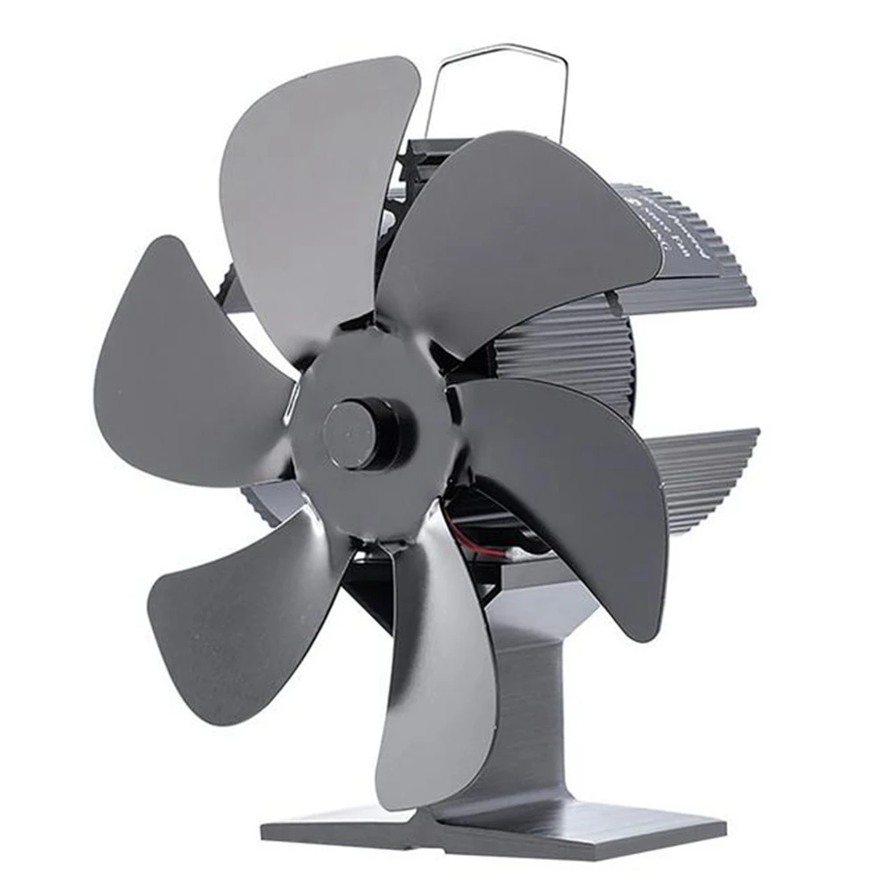 

6 Blades Heat Powered Stove Fan Home Fireplace Fan Quiet Log Wood Burner Ecofan Efficient Heat Distribution Equipment