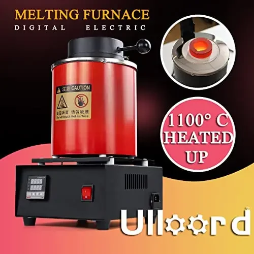 3 кг золота плавильная печь 1400 Вт цифровая используется для плавления брухта