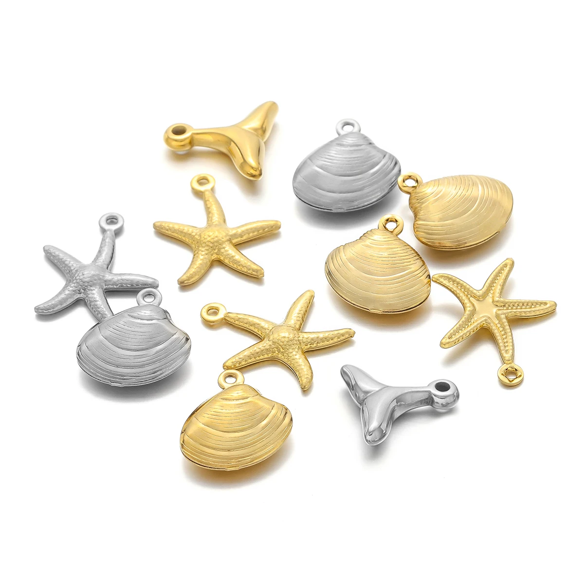 10 шт., браслет из нержавеющей стали 10 шт., браслет из нержавеющей стали