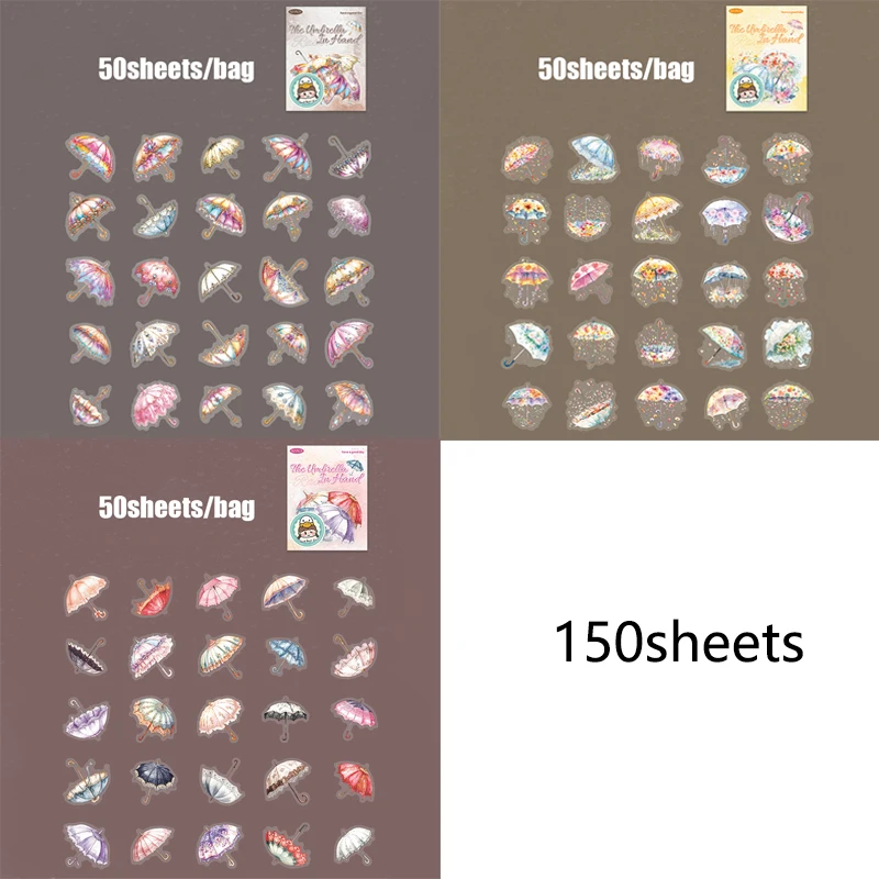 

Mr. Paper наклейки зонтики