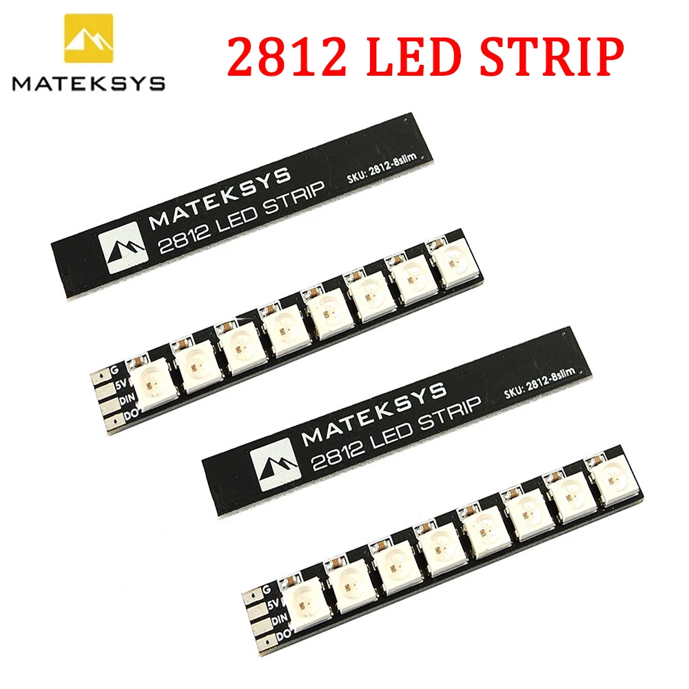 Светодиодная лента MATEK MATEKSYS ARM Light LED 2812, тонкая 57*8 мм плата для радиоуправляемого дрона FPV LED BetaF light INAV ButterF светильник CleanF светильник