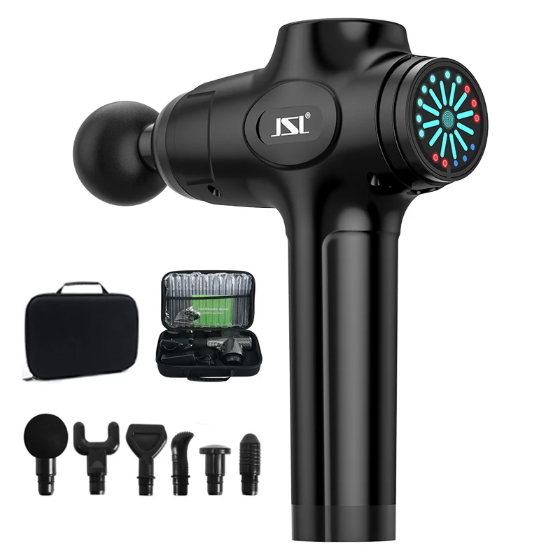 

High Frequency Professional Massage Gun TYPE-C Electric Fascial Gun Deep Tissue Muscle Body Relax Pain Relief Fitness Slimming