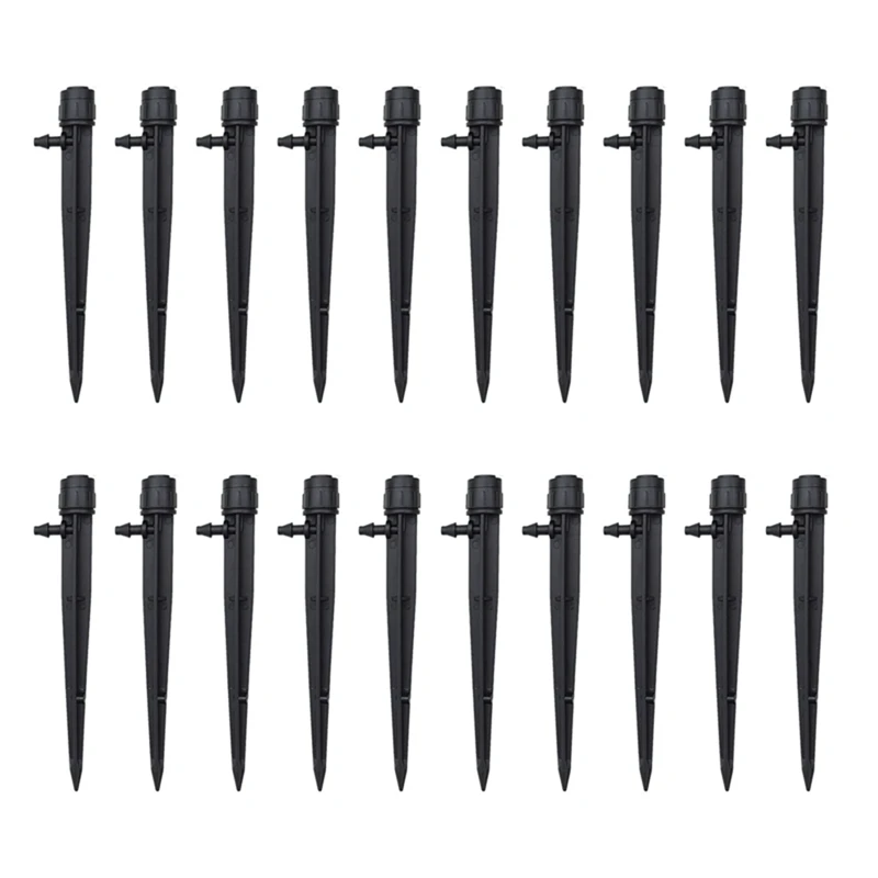 Разбрызгиватели для полива сада на 360 градусов шланга 4/7 мм 1/4 дюйма