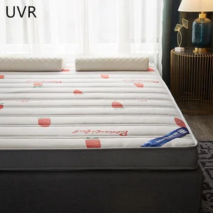 UVR Thicken Latex Mattress Tatami Pad Bed Hotel Homestay Single Double Memory Foam Not Collapse Floor Sleeping Mat Full Size