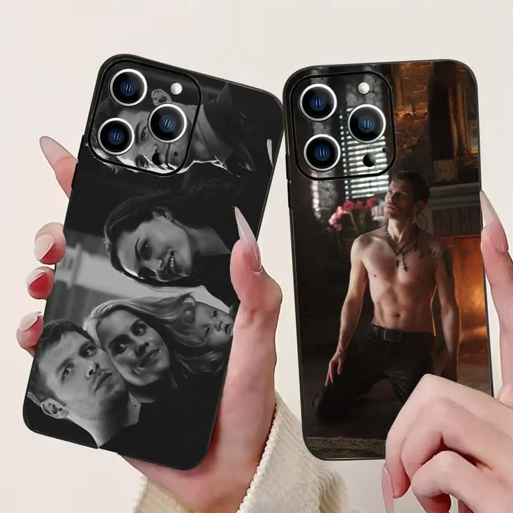 Фото Чехол для телефона Damon Salvatore The Vampire Diaries для iPhone 17, 16, 15, 14, 13, 12, 11 Plus, Pro Max и других моделей, мягкий черный чехол №1