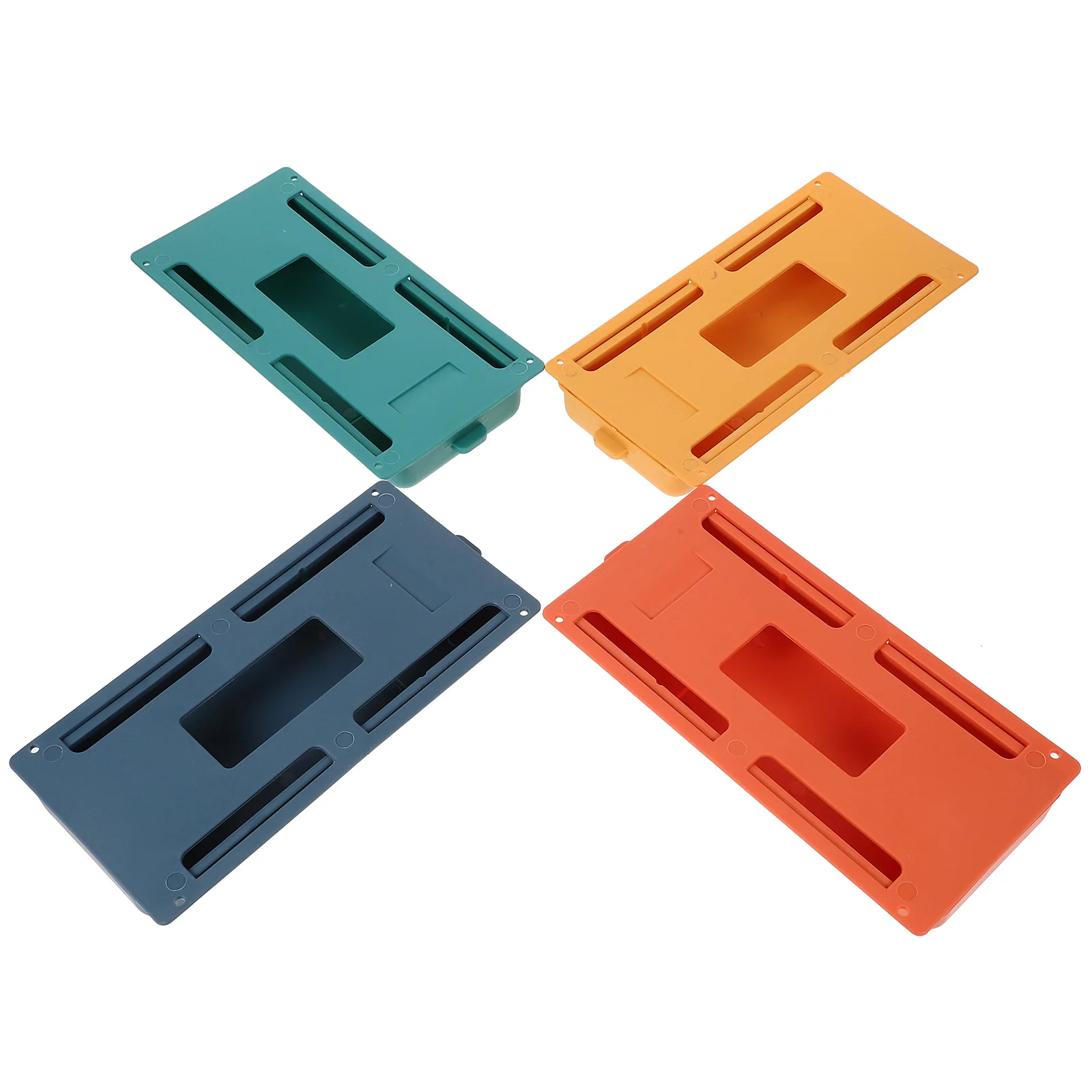 

4pcs Multi-function Desk Drawer Office Table Drawer Household Desk Organizer Home Accessory