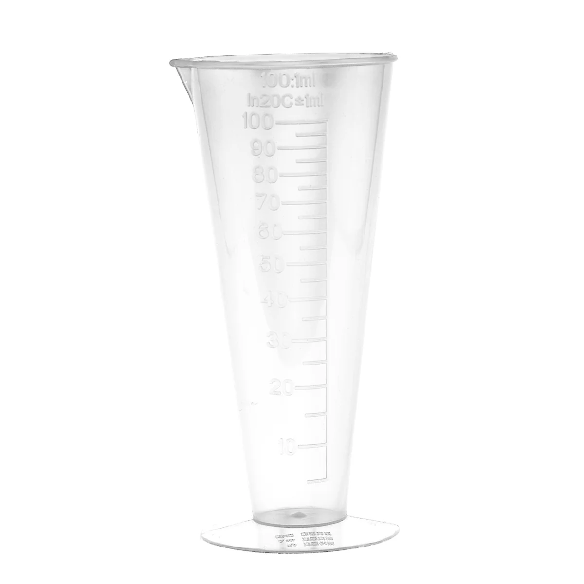 

Cylinder Measuring Cup Graduated Plastic Cups Mixing Liquid Measure Clear Marking Flask Tube Test Mix Beaker Baking Disposable