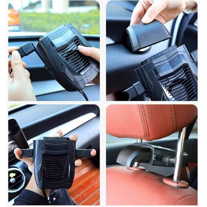 

Автомобильный обогреватель Электрический обогревающий вентилятор 12 В 5 Вт дезапотевание ветрового стекла демистер дефростер автомобильны...