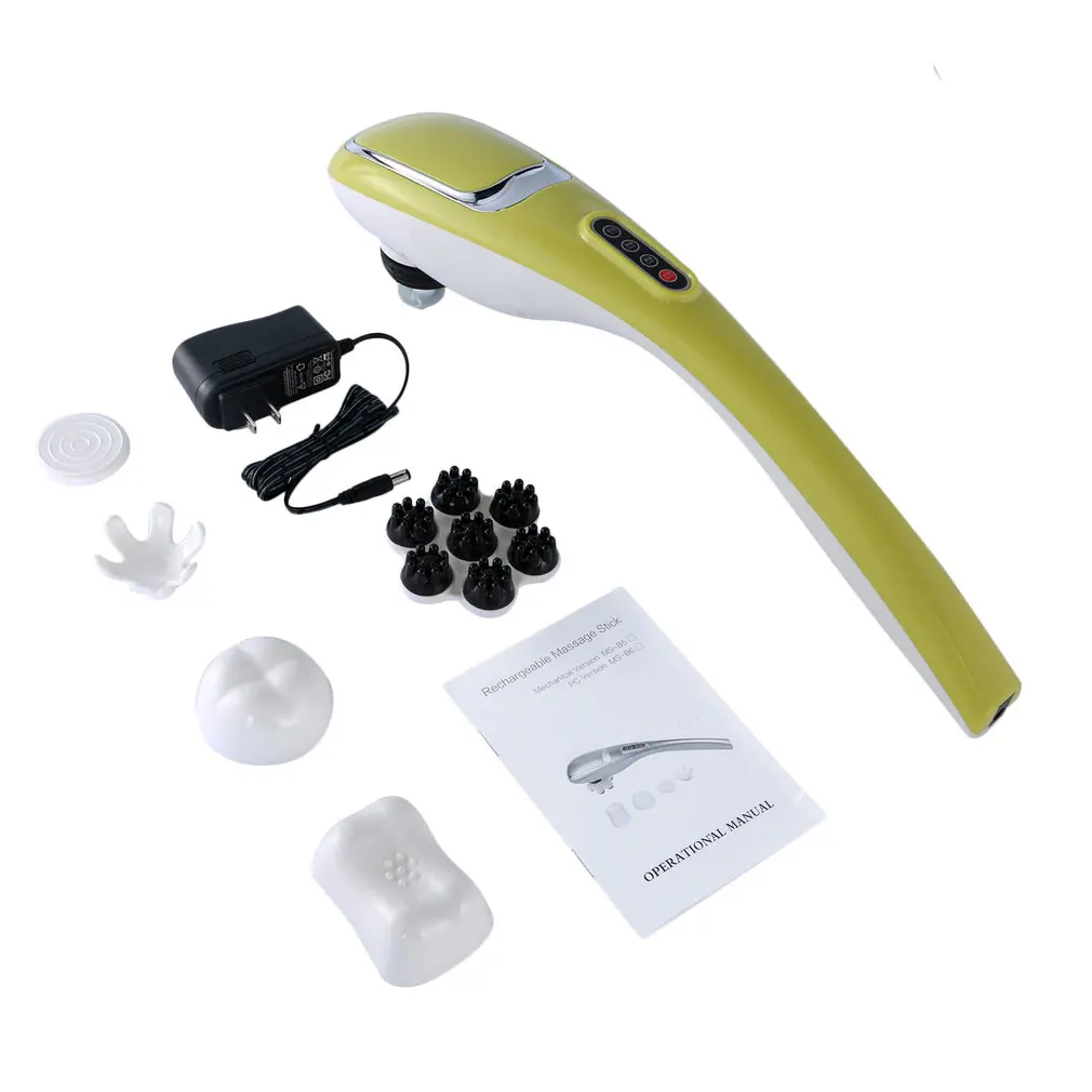 

Universal Abs Rechargeable Massage Stick Portable Size Overload Protective Body Relaxing Massger Computer Version