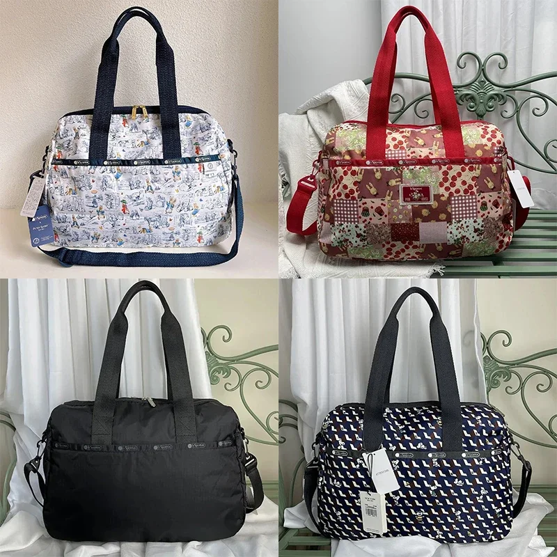 Lesportsacs Сумка на плечо 3356 Мультфильм Микки Маус Питер Кролик Снупи Минни 33*42*16 см