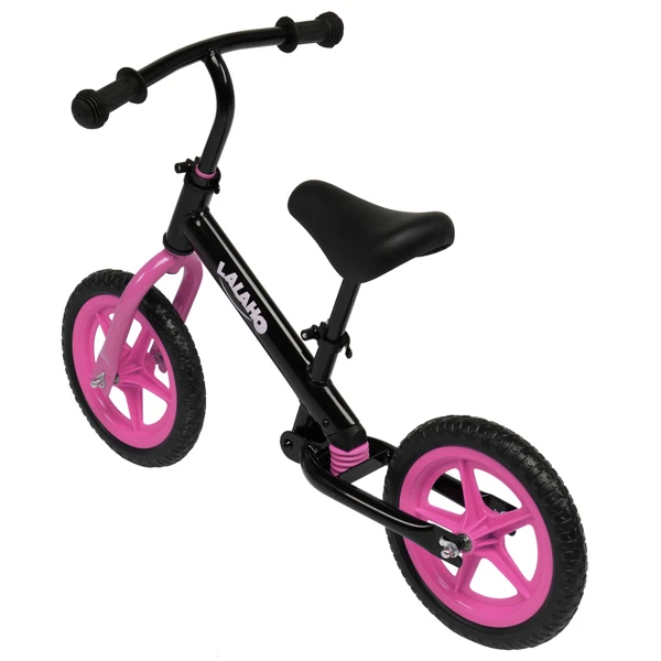 

Kids Balance Bike Height Adjustable Toy Bike Yellow Blue Pink Green