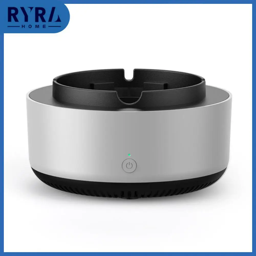 

Negative Ion Air Purifier Flame Retardant Remove Odor Smoking Accessories Smokeless Ashtray Desktop Small Smart Ashtray