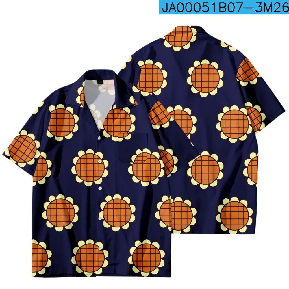 Костюмы для косплея по мотивам колоссеума с рисунком обезьяны д Луффи поршрозы коррида, футболка с подсолнухом, повседневные топы, футболки