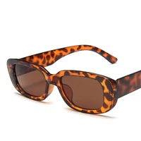 small rectangle sunglasses women oval vintage brand designer square sun glasses for women shades female eyewear anti glare uv400