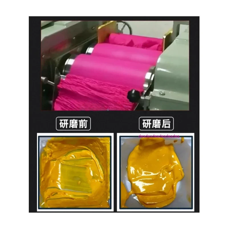 Для S65 трехрулонная шлифовальная мельница роликовая машина 3-18 мкм/3 раза 5 кг/ч