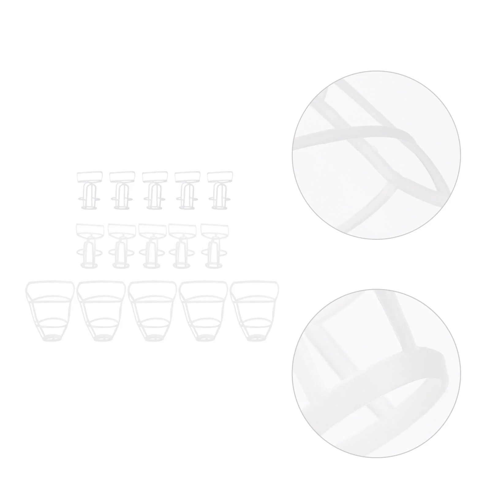 

Bottle Saline Infusion Sleeve Covers Solution Hanging Simple Holders Holder Portable Nets Rack Cage Stand
