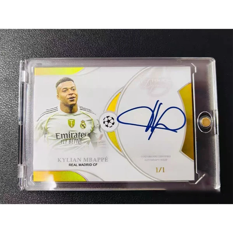 Фото DIY Оригинальная подпись Atletico Madrid Mbappe Real Madrid Legend Zidane Alvarez Signature Печатная подпись Самодельная карта №3
