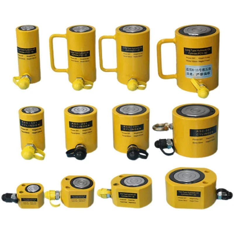 Ручной раздельный гидравлический домкрат Электрический Вертикальный Цилиндр