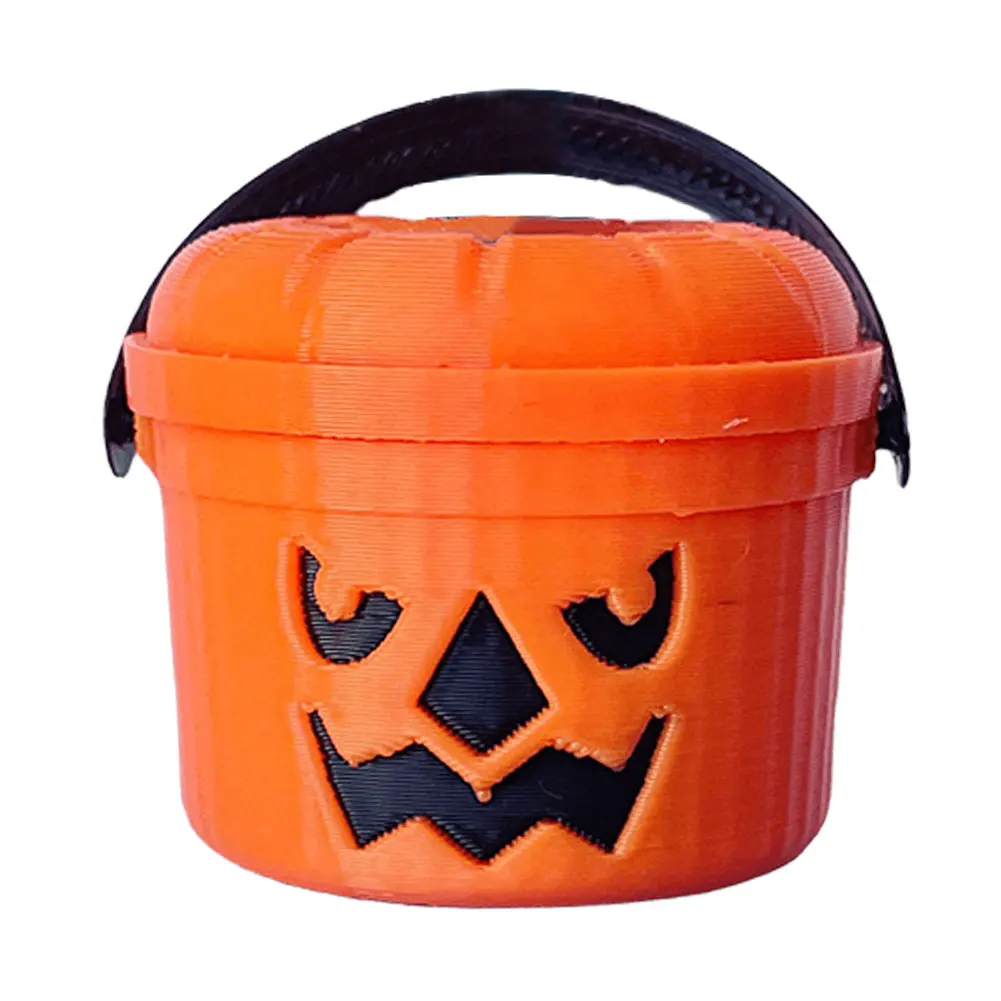 Ведра на Хэллоуин соломенные топперы креативные забавные украшения
