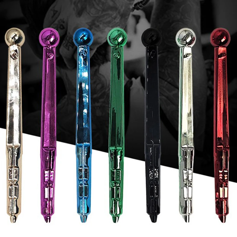 

New Tattoo Hand Poke Stick Kit Tattoo Needle Holder Stick Grip Tattoo Pen Reusable Body Arts Tattoo Tool Tattoo Needles