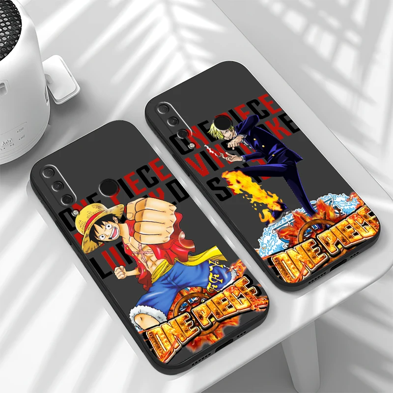 

ONE PIECE Anime Cartoon Phone Case For HUAWEI Honor 8X 9X 9 Lite 10 10X Lite 10i 9A Back Unisex Soft Smartphone Original Shell