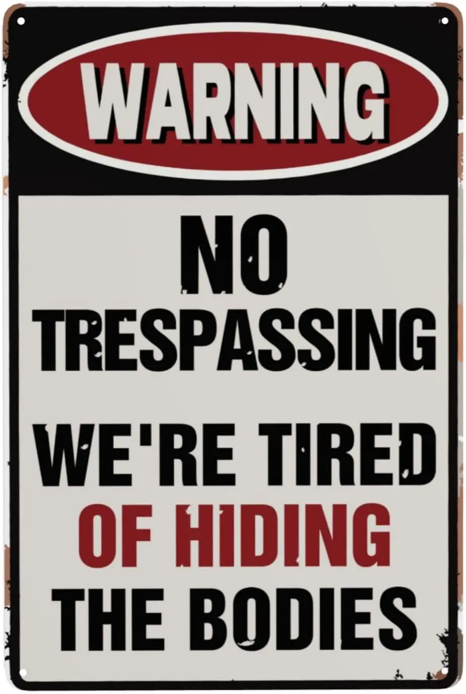 Vntage Funny No Trespassng Garden Metal Tn Sgns для домашнего декора Garage Road Outsde Street комнаты Horror Creepy Decor