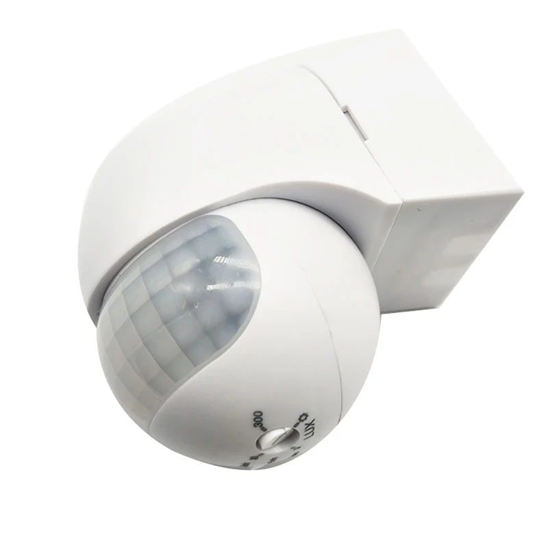 

Motion Sensor 110v~230v Motion Detector Automatic Infrared PIR Sensor Outdoor