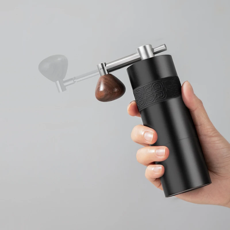 

Coffee Grinder Stainless Steel Burr Manual Coffee Grinder with Dual Bearing Positioning Kitchen Tool Grinder Coffee Accessories