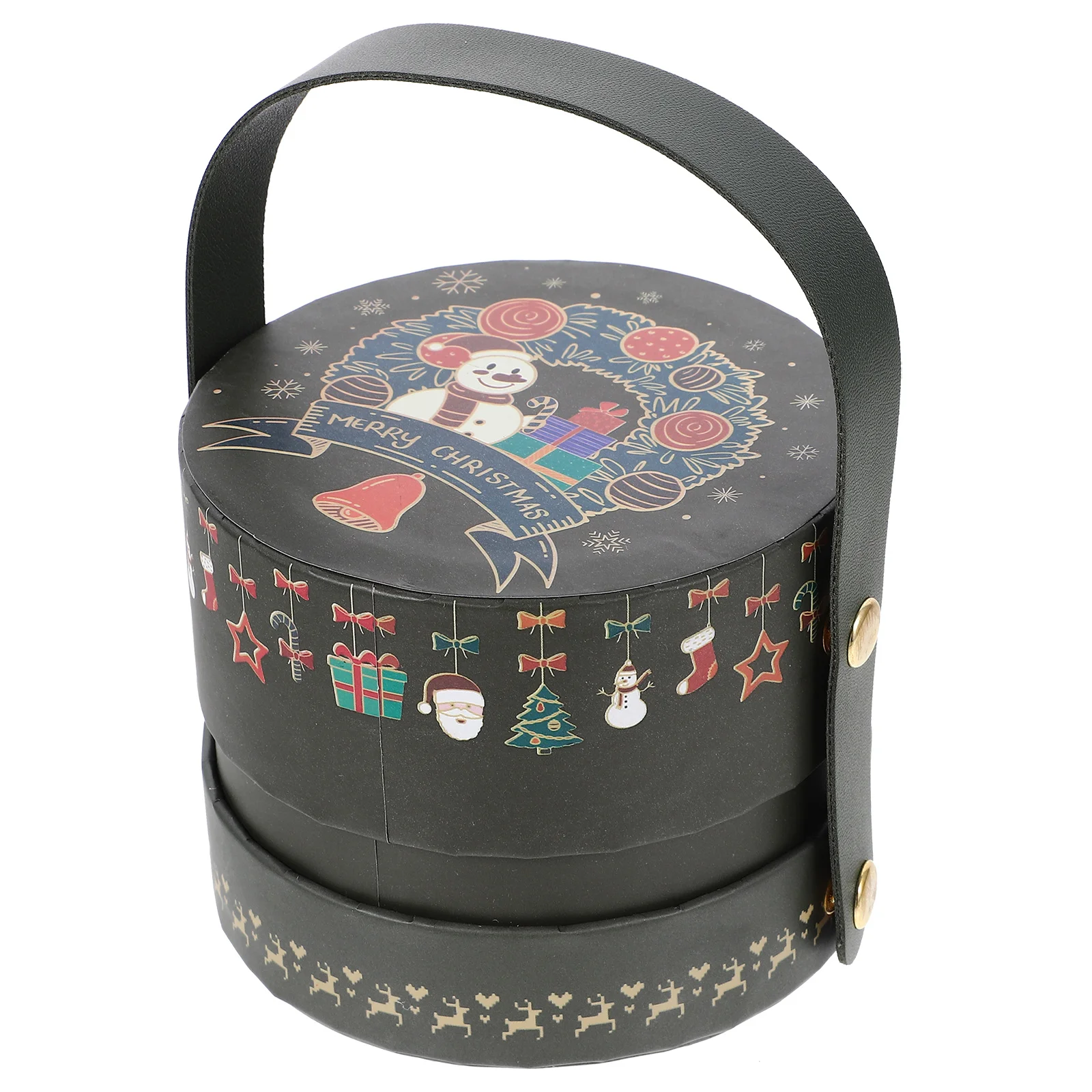 

Christmas Supplies Party Candy Cases Portable Gift Bags Packing Packaging Adorable