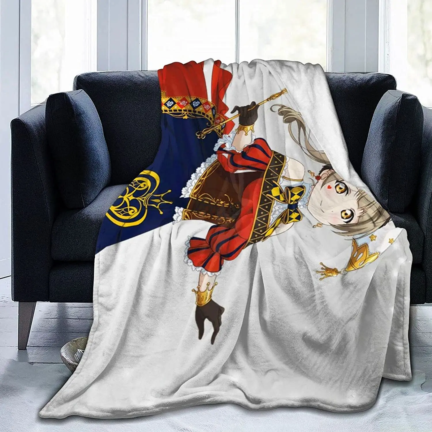 

Kotori Minami Fluffy Soft and Comfortable Blanket, Anime Warm Embrace of Sympathy