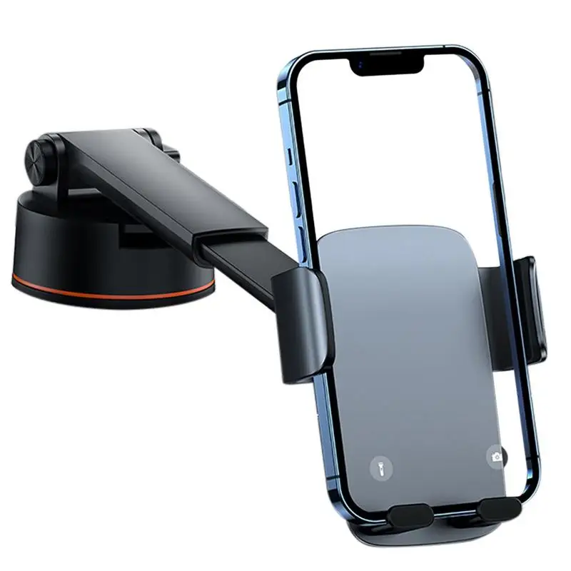 

Smartphone Holder Car Telescopic Phone Mount For Car Fold Car Adjustable Phone Mount For Many Smartphones And Cars Compatible
