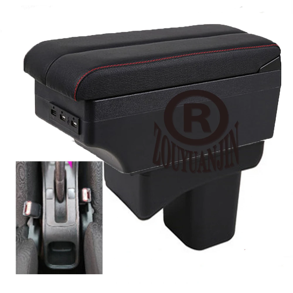 Подлокотник для Suzuki Baleno центральная консоль хранения с USB-интерфейсом зарядки