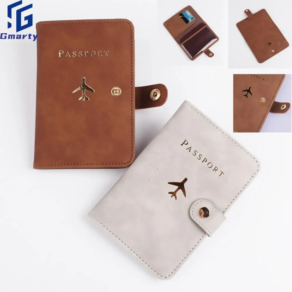 

Leather Passport Holder Covers Case Waterproof Travel Credit Card Wallet Cute Passport Book for Women/Men Passport Cover