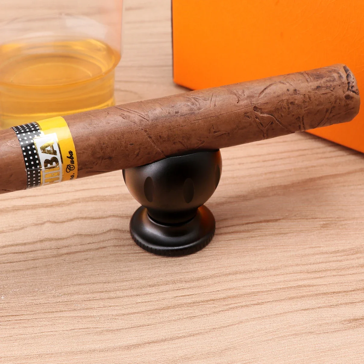 Держатель для сигар XIFEI с перфоратором портативная подставка 2 в 1 аксессуары