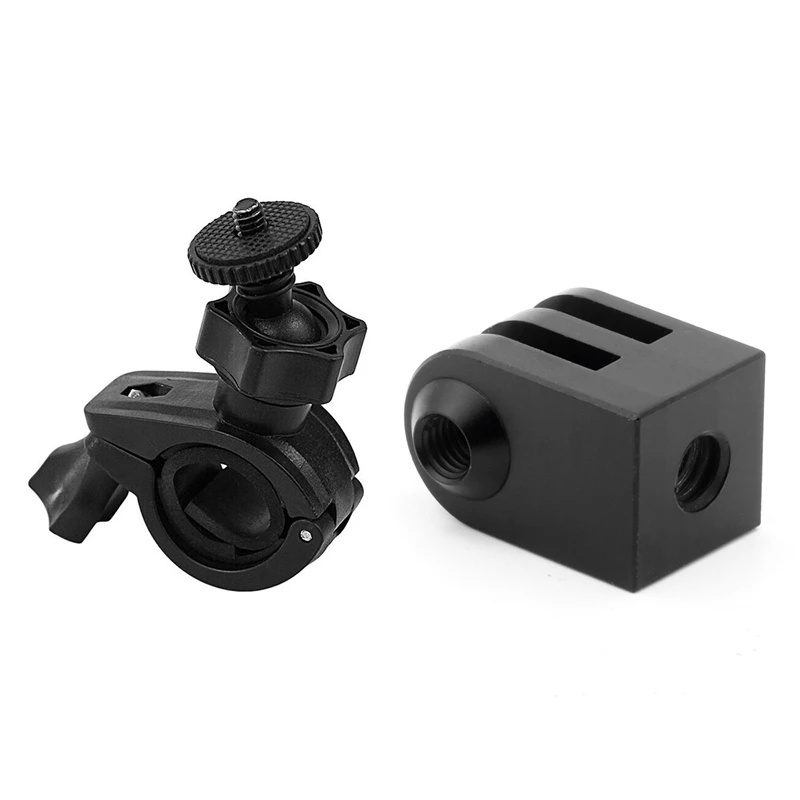 

Cnc Aluminum Alloy Mini Tripod Mount Outdoor Sports Camera Base Adapter For All 1/4 Inch Screw Monopod Accessory With Motorcycle