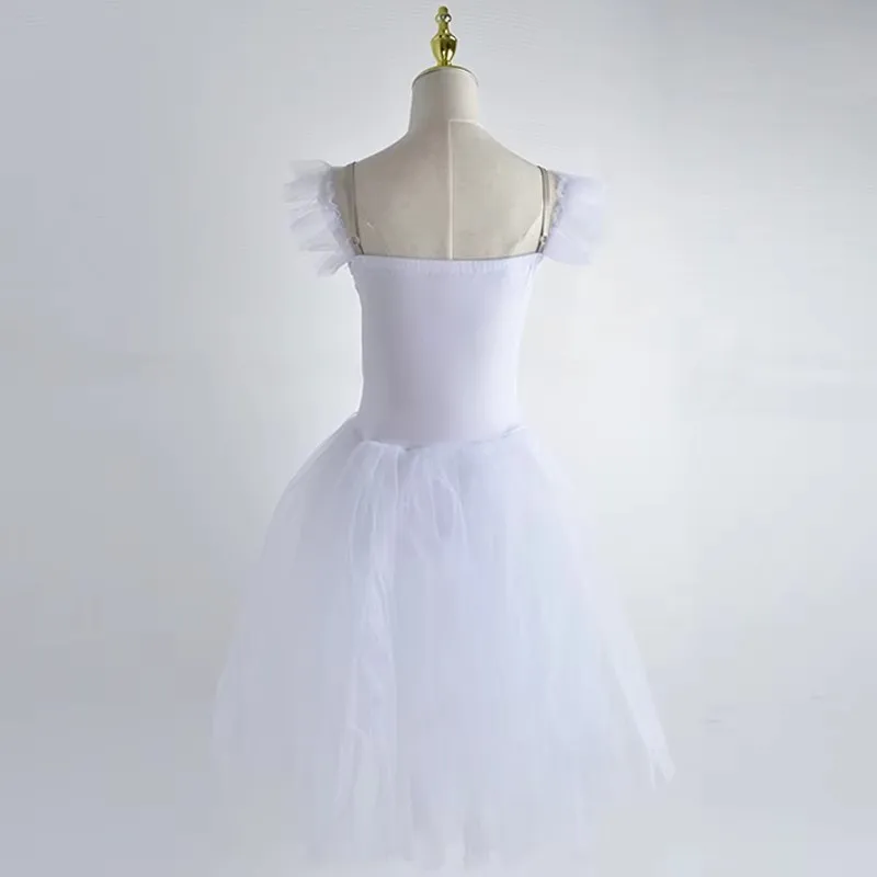 Новая балетная юбка-пачка женское платье длинные платья для девочек одежда
