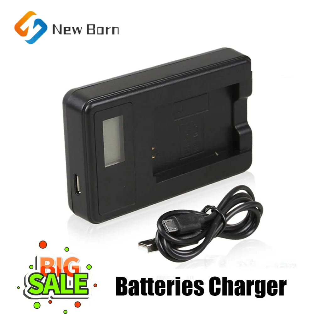 

USB Cable LCD Battery Charger BLS-50 BLS-5 BLS-1 Recharge For Olympus PS-BLS1 BLS5 E-M10 III PEN EPL7 E-PL8/9 E-PM2 E600 E620